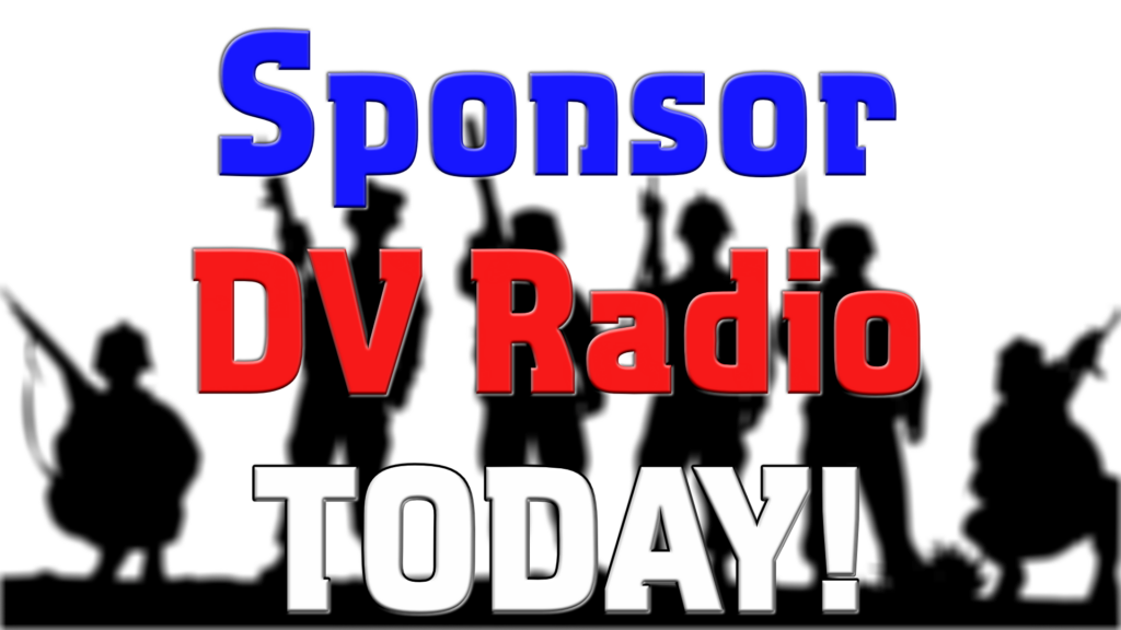 Text reads: Sponsor DV Radio Today!